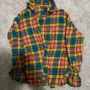 J Crew Flannel shirt. Large.